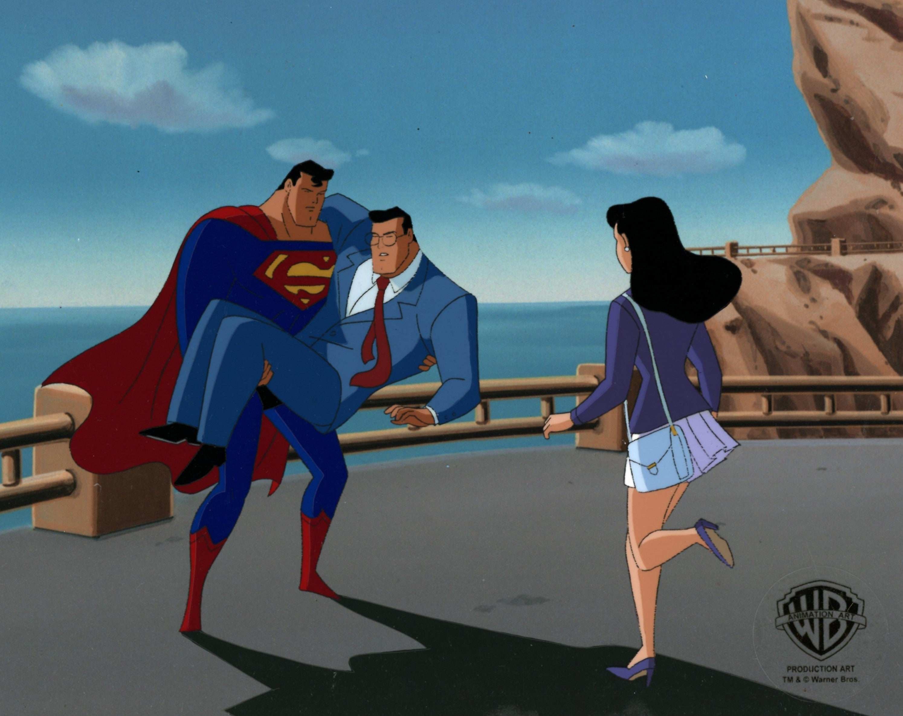 Superman the Animated Series Original Production Cel: Bizarro