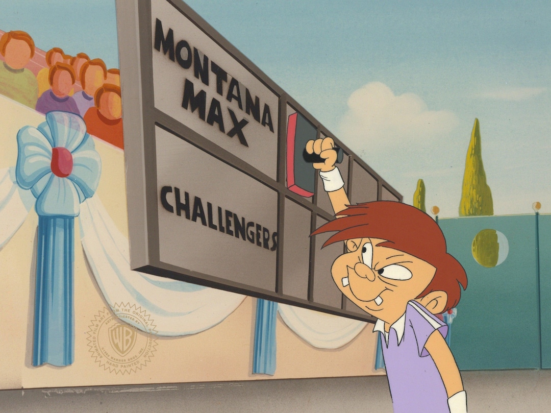 Tiny Toons Original Production Cel: Montana Max - Etsy