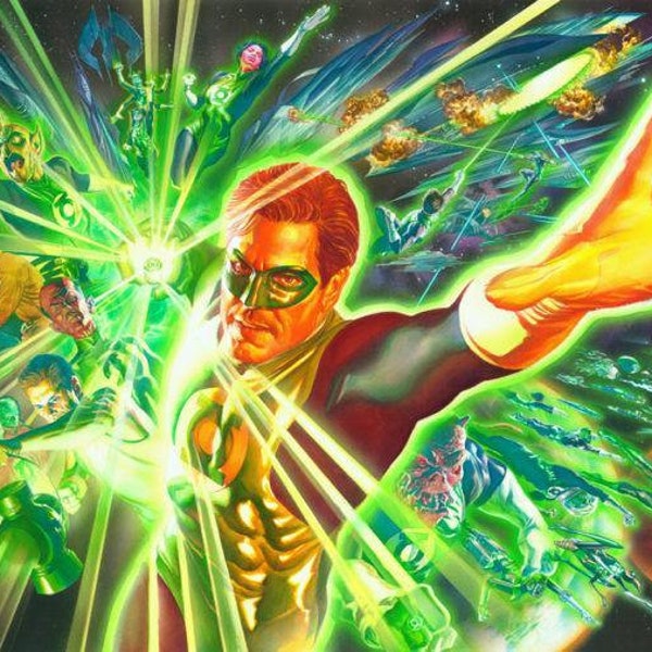 Green Lantern And The Power Ring