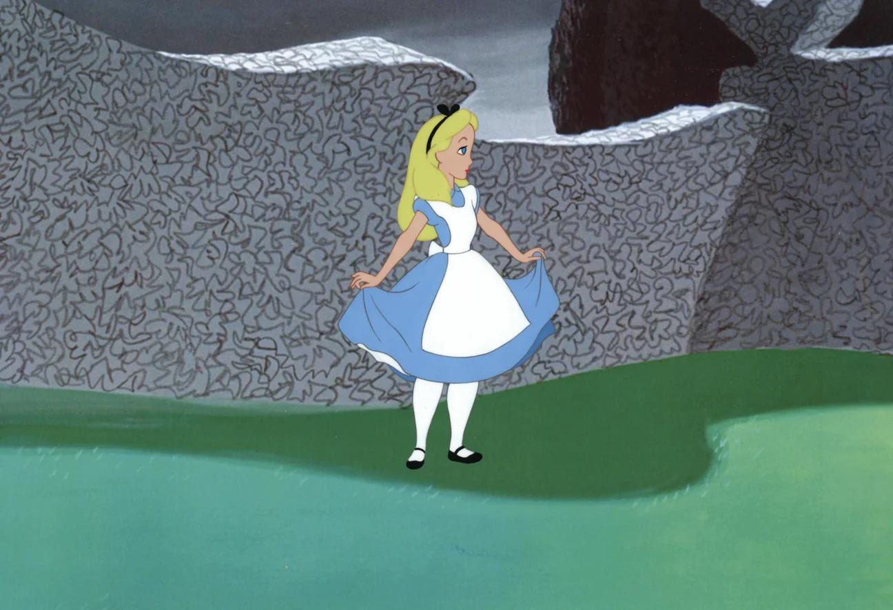 Alice in Wonderland Original Production Cel - Etsy