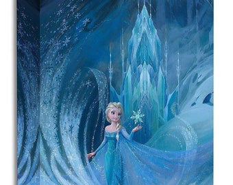 Elsa Frozen Walt Disney Fine Art Lisa Keene Signed Limited Edition