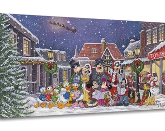 Mickey Mouse Donald Duck Walt Disney Fine Art Michelle St. Laurent