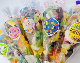 Conos de bolsa de fiesta Happy Birthday Sweet Pick N Mix