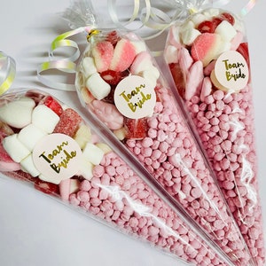 Hen Party Cones, Pick N Mix- Gummy and Fizzy Sweets