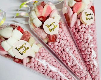 Hen Party Cones, Pick N Mix- Gummy and Fizzy Sweets