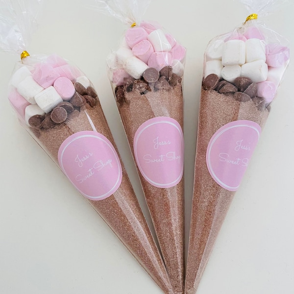 Hot Chocolate Cones