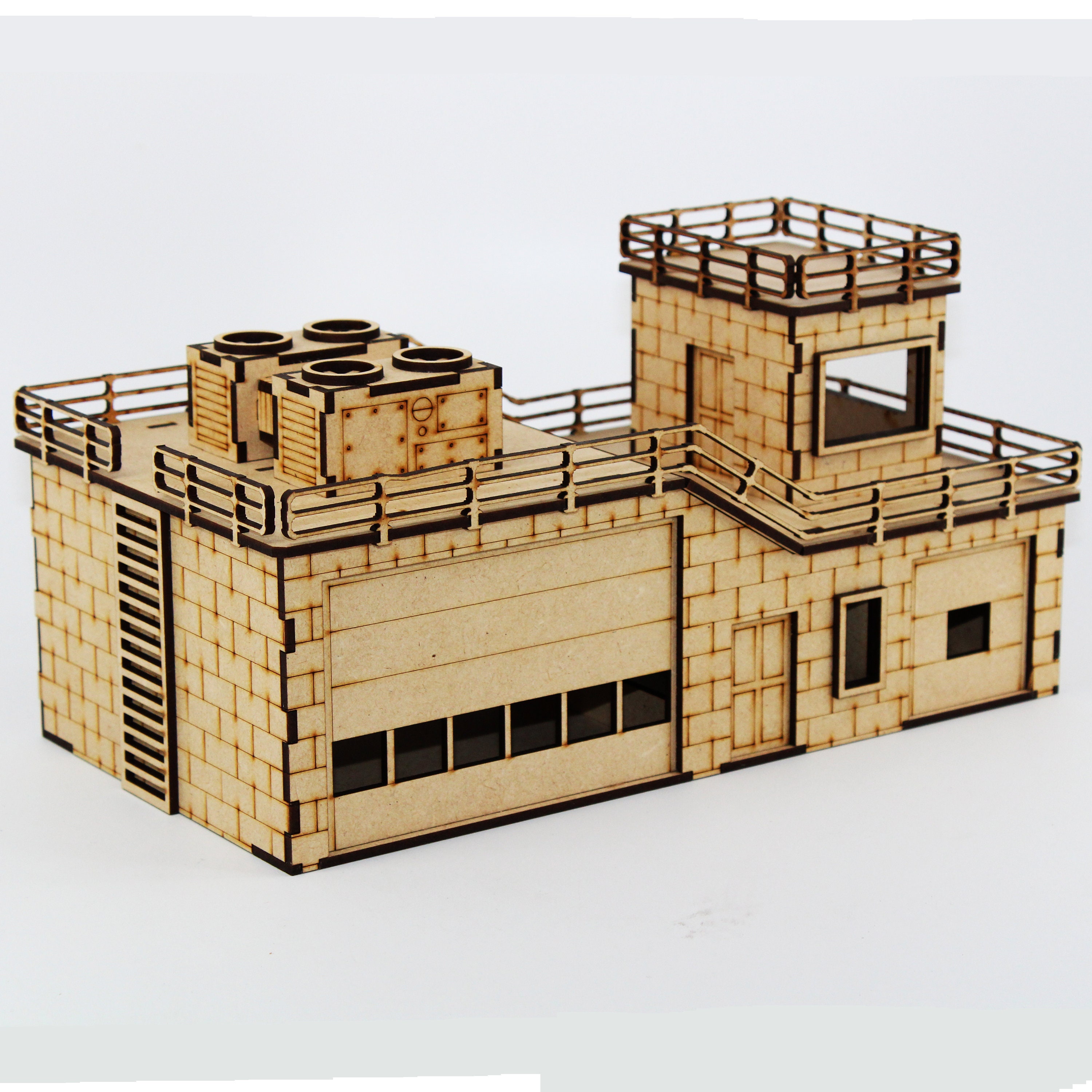 Laser Cut 28mm MDF Terrain Zoned for Heavy Industry Etsy