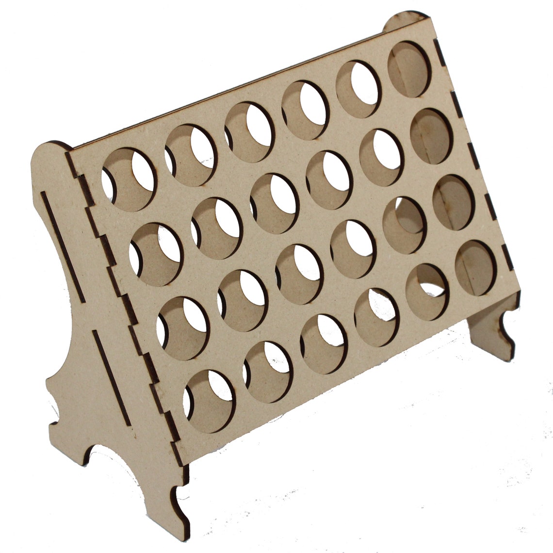 Laser Cut MDF Hobby Accessory Paint Bottle Storage Rack Etsy