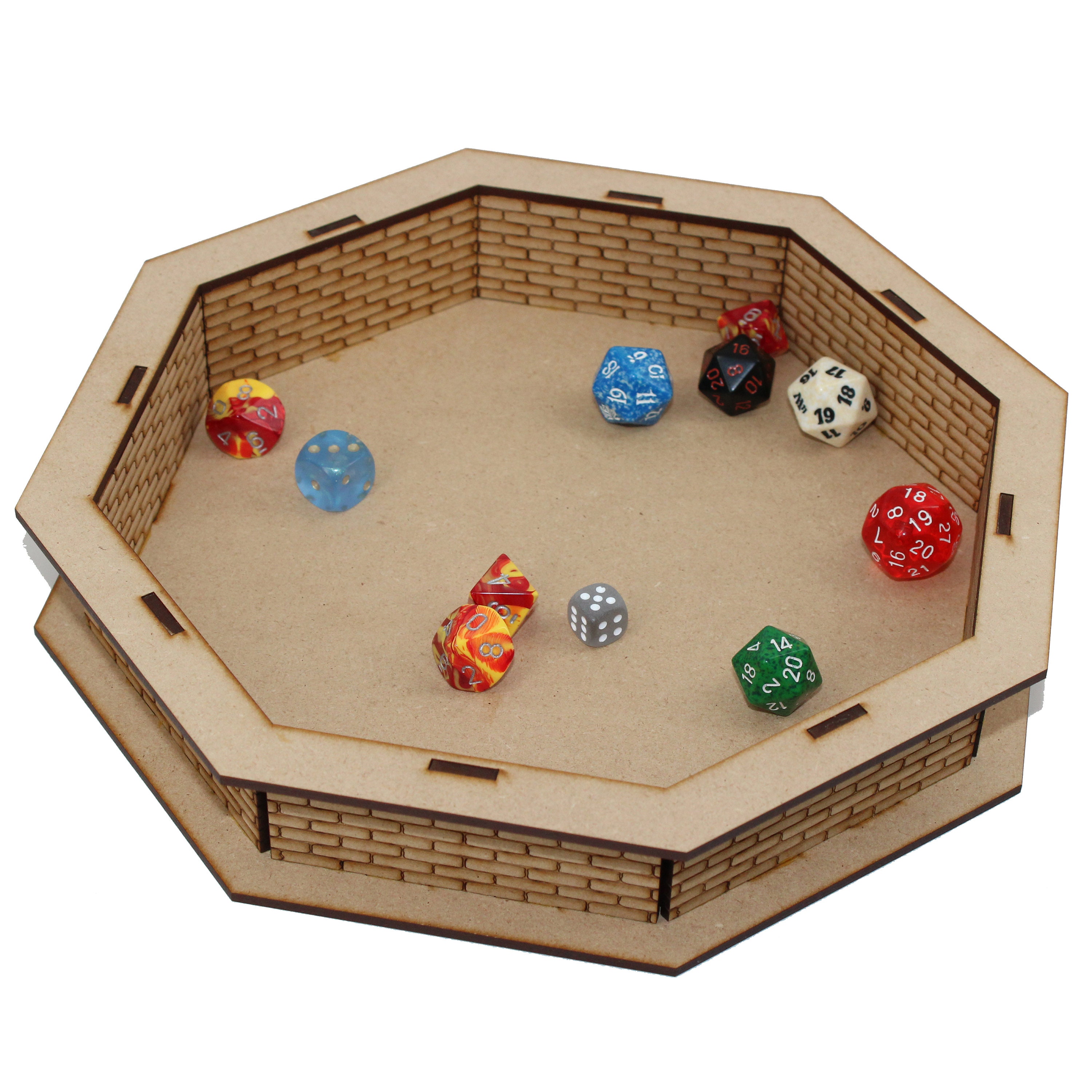 Laser Cut 28mm MDF Terrain Dice Trays and Towers Dice Tray Etsy