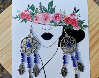 Titular de la tarjeta de joyería Plantilla de tarjeta de visualización de cara de mujer imprimible / Titular de la tarjeta de pendiente / Tarjeta de exhibición de joyería personalizada / Tarjeta de pendiente editable