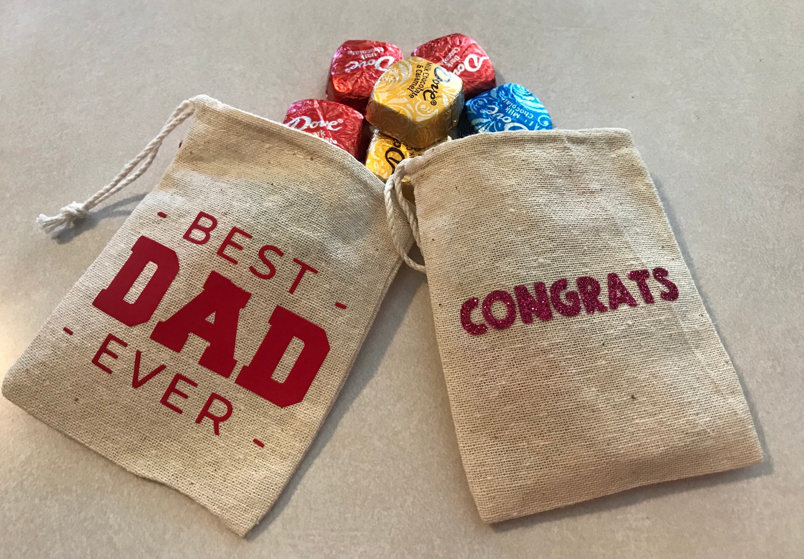 Best Dad Ever Treat Bag Etsy