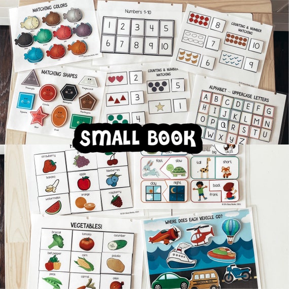 Small Book: Busy Book for Toddlers