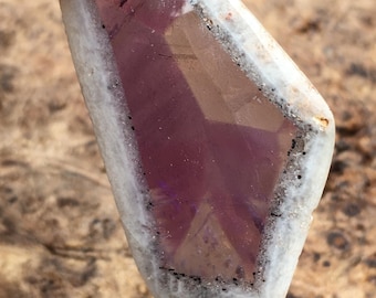 Chevron Amethyst cabachon