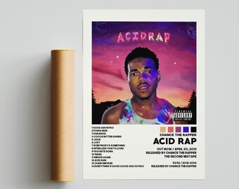 Download Chance The Rapper Poster Etsy