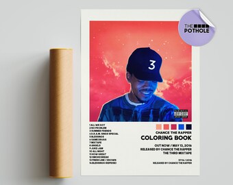 Chance The Rapper Poster Etsy