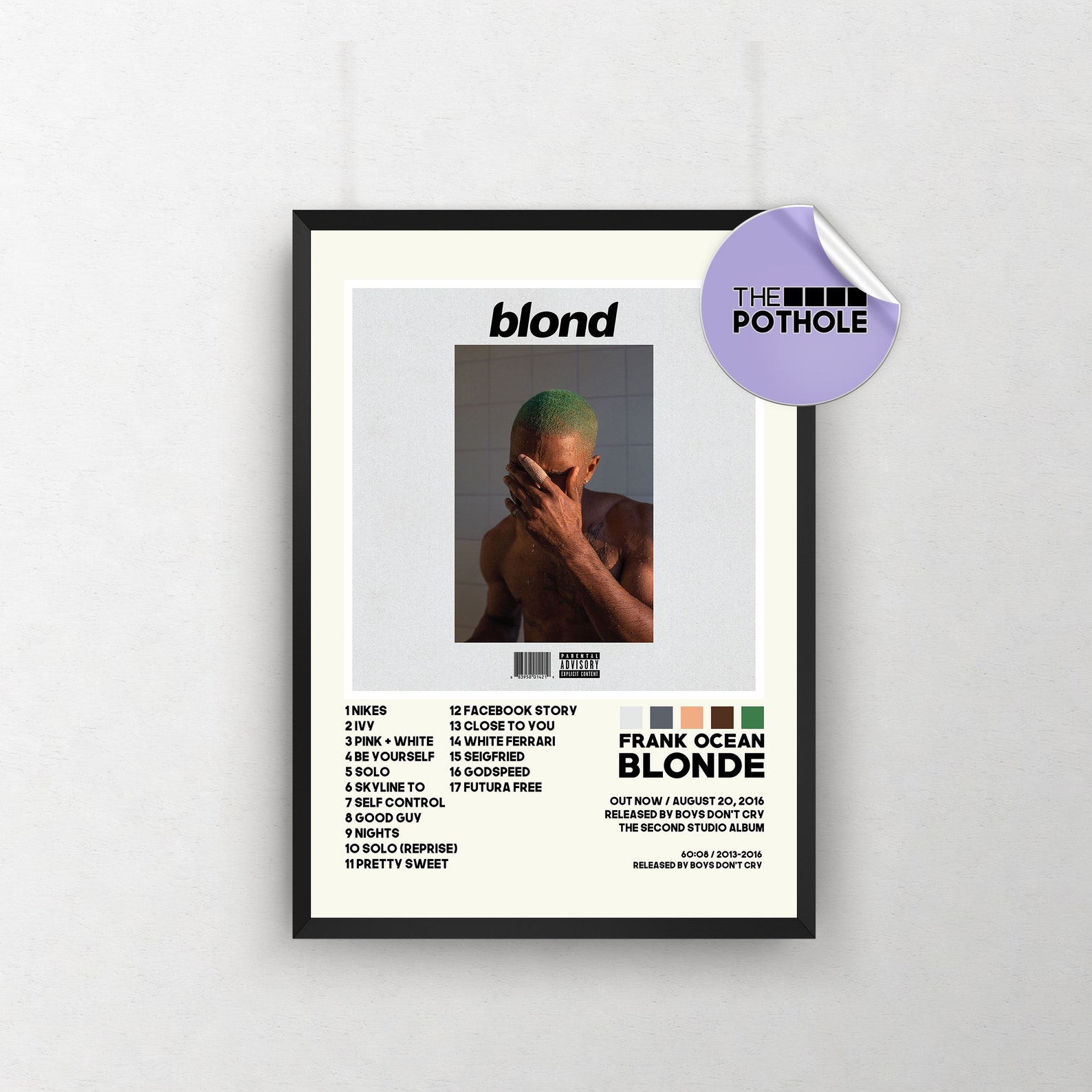 frank ocean blonde album traclklist frank ocean blonde album traclklist