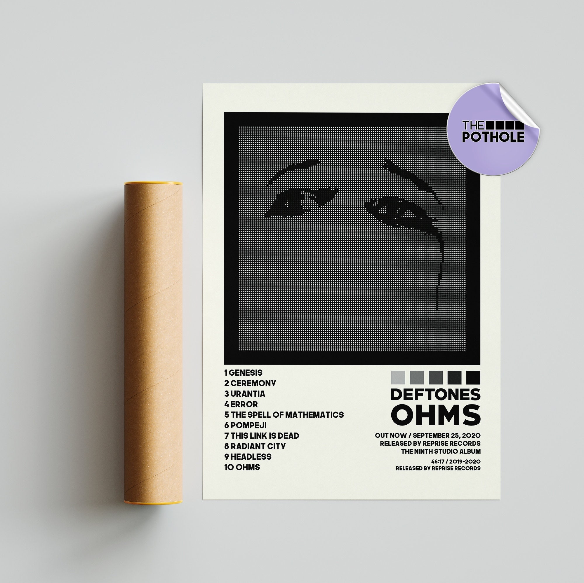 Deftones Posters / OHMS Poster Album Cover Poster Print Wall Etsy