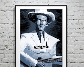 Hank Williams - Poster A3