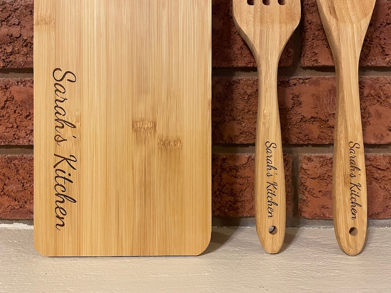 Wooden Personalized Cutting Boards Custom Made Cutting Board Gift for Her Gifts for Couple Gifts for Him Mothers Day Gift image 5