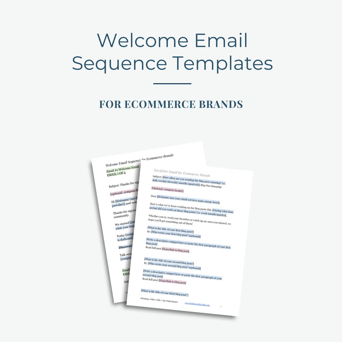 Welcome Email Templates for Ecommerce Ecommerce Email - Etsy