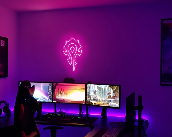 World of sale warcraft neon sign