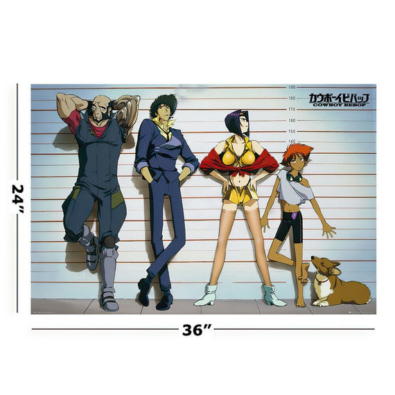 カウボーイビバップ COWBOY BEBOP クリアポスター Cowboy Bebop Poster | Anime Poster | Anime Poster Gift - Etsy