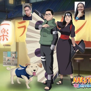 Naruto fy Anime Portrait, Custom Anime Portrait From Photo