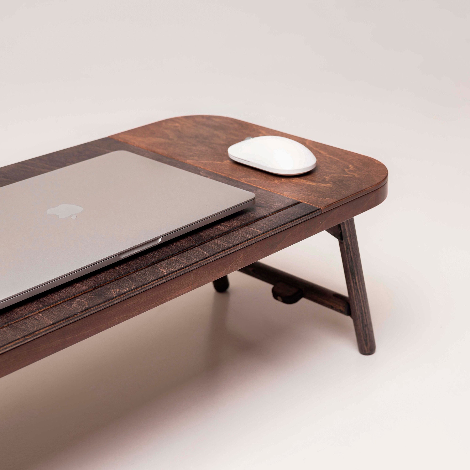 Laptop Table Portable Wood Lap Desk Lap Desk Wood Laptop Etsy