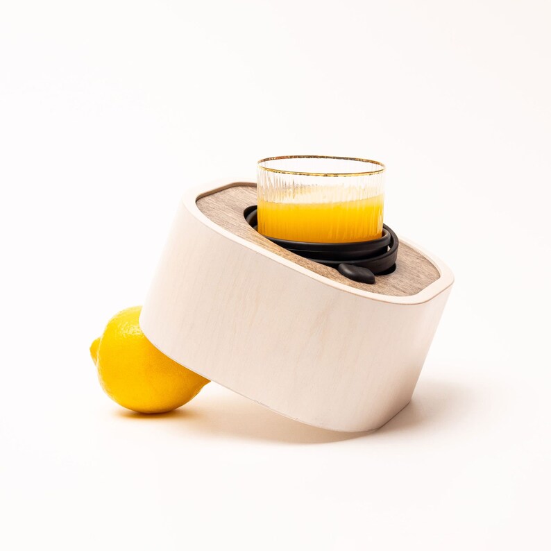 Wooden Non Spill Couch Cup Holder Ergonomic Sofa Cup Holder Etsy