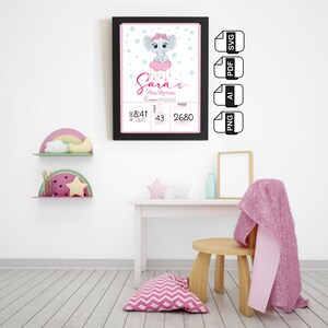 Files Born date birth data altarpiece frame cojn pillow romper baby clothes sublimation sublimation printable printables