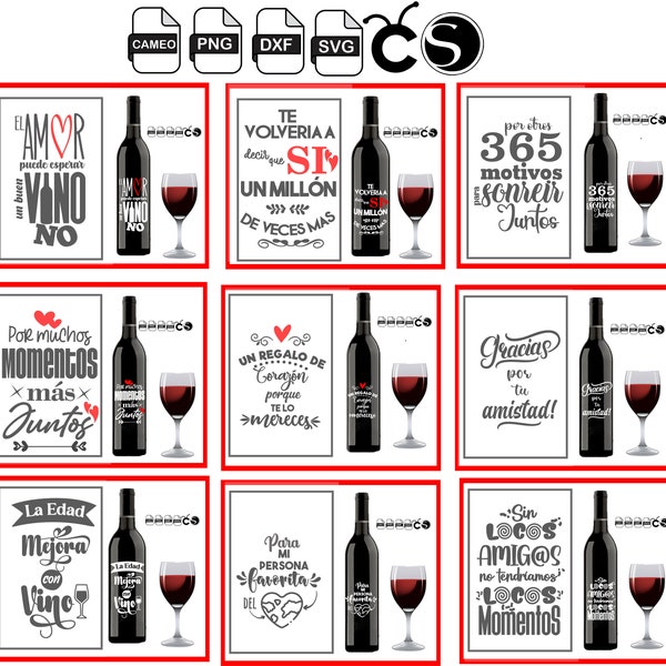 labels wine svg png dxf silhouette cameo cricut mensajes botellas de vino botles wine svg message san valentin valentines png svg cameo