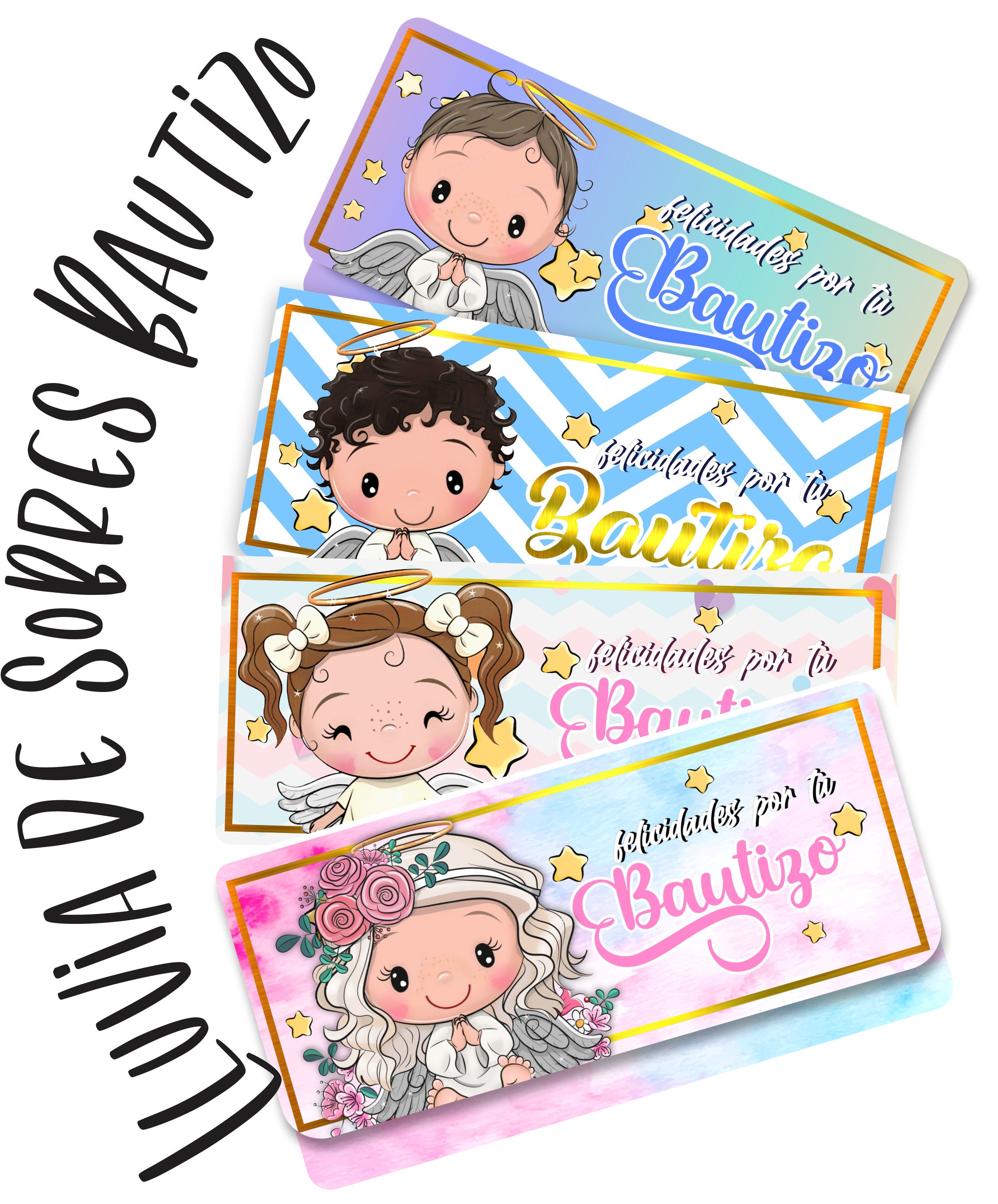 Template Christening Sobres Para Dinero Envelope Cash Money Templates