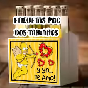 San valentin png valentines day love yellow guys sixpack beer sixpack cerveza etiquetas png printables imprimibles
