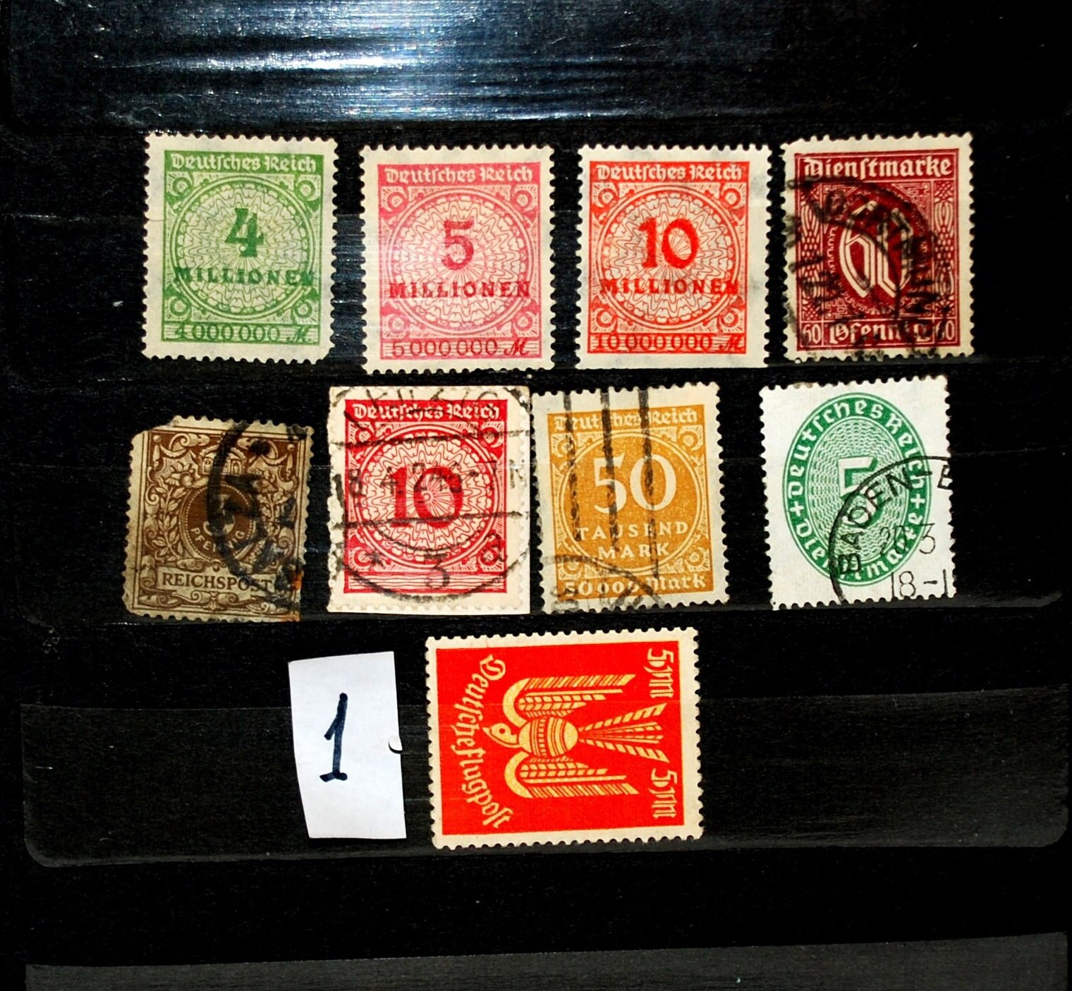 Postage Stamps / Sets - Lots / Postage stamps of Old Europe  / 1901-1938 year / Old Stamp Deutsches- Italy / Vintage / Philately