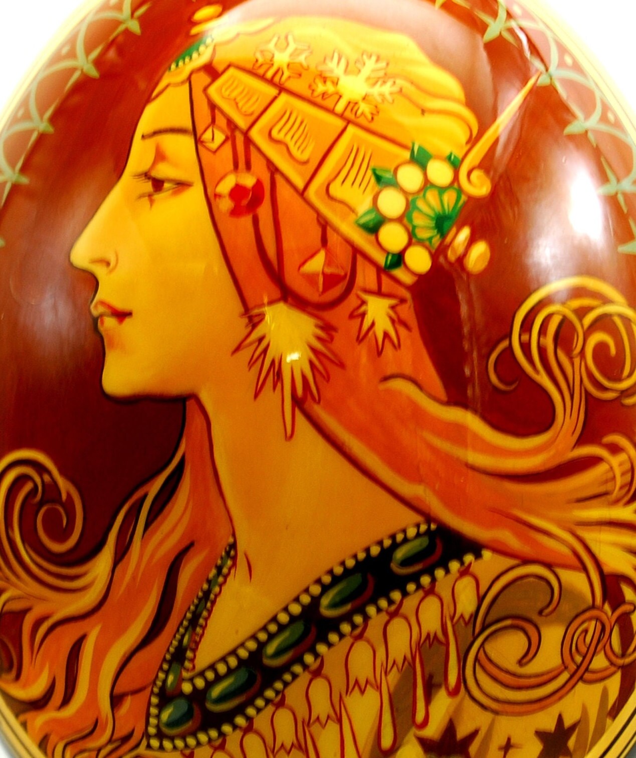 アルフォンス・ミュシャ / 星座 / スタンド付き限定木製イースター