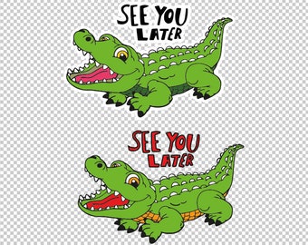 Crocodile For Cricut Etsy