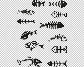 Download Fish Bone Svg Etsy
