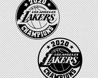 Lakers Logo Svg Etsy