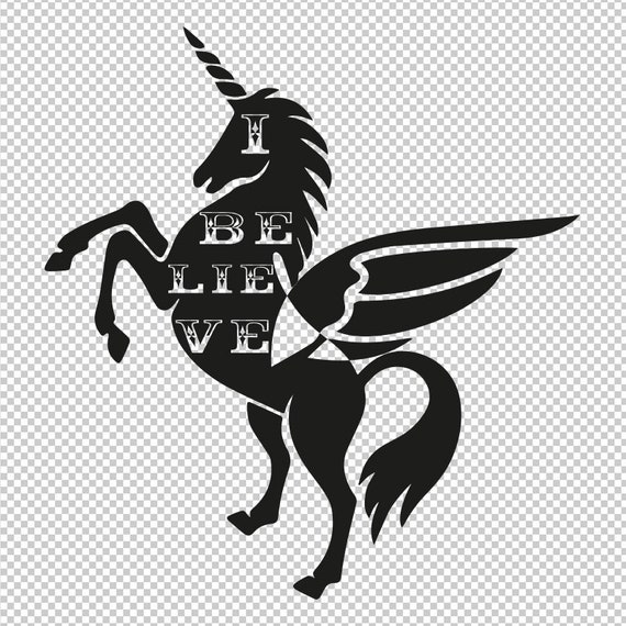 clipart unicorn pictures with wings