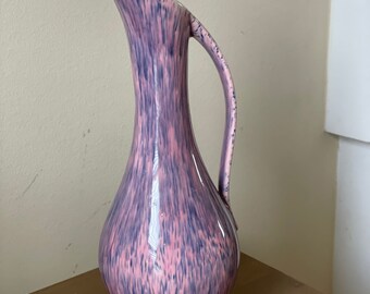 Benjara BM188101 Aesthetic Ceramic Vase with Drip Glaze Texture Blue Benjara BM188101 Aesthetic Ceramic Vase with Drip Glaze Texture Blue