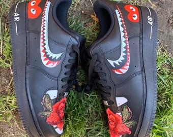 cdg air force 1 custom