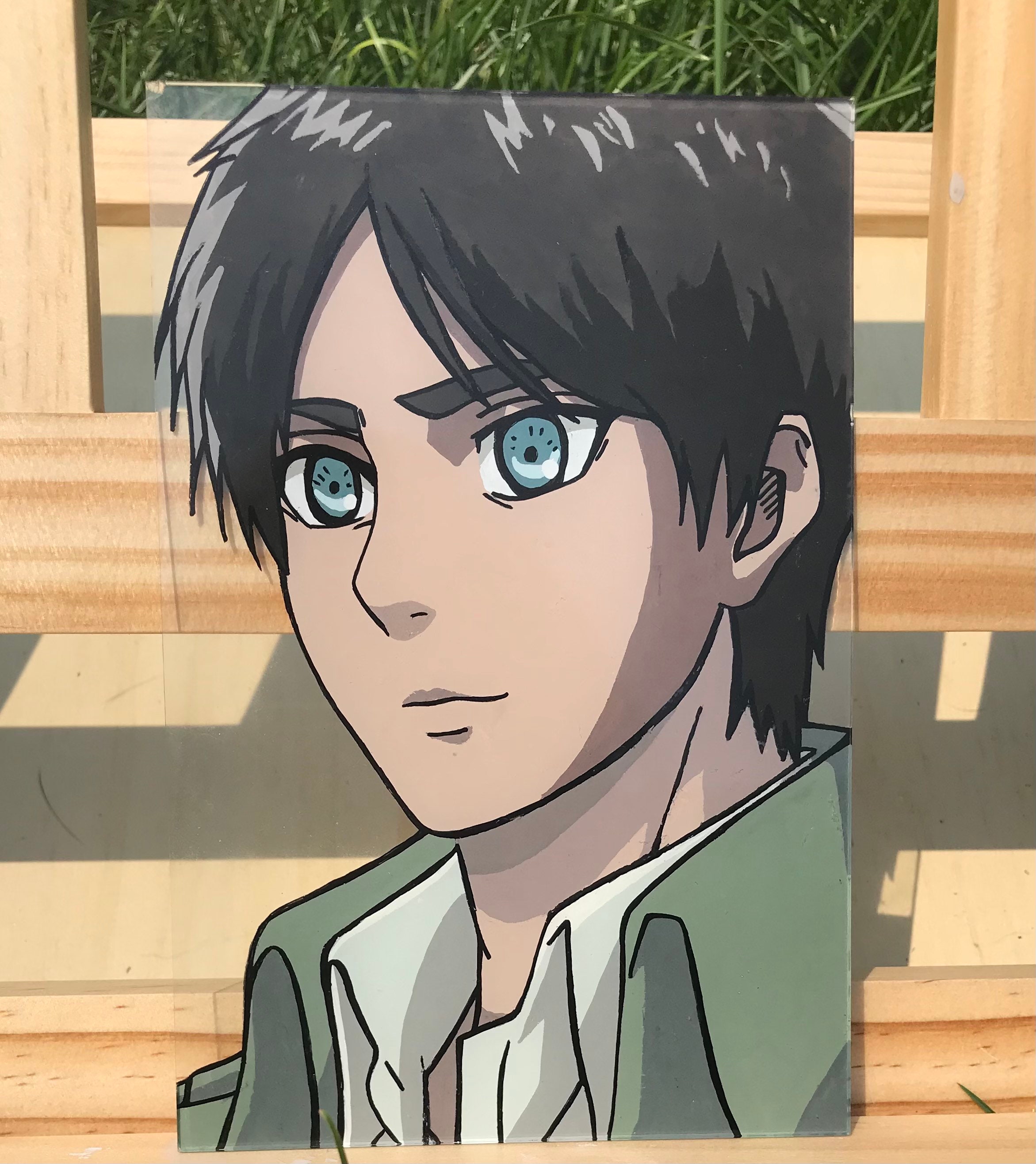 eren yeager painting
