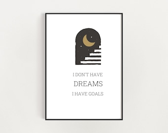 Quote Art Print, Motivational Quote Wall Art