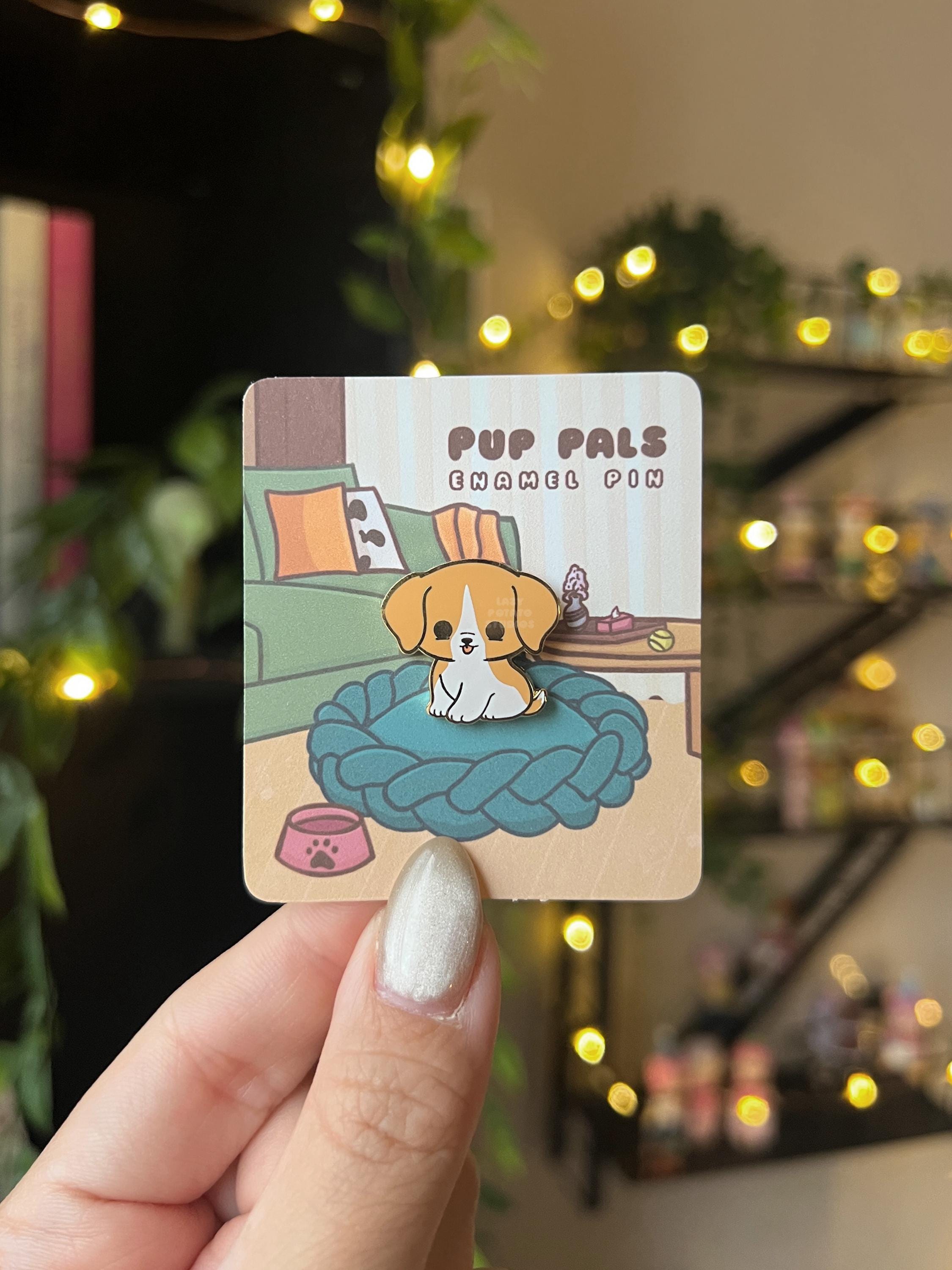 Pet Pals Vivid Arts - Statuetta Decorativa Cucciolo Di Beagle In Resina, Marrone E Bianco, 16 X 15 X 11 Cm