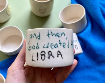 Libra handmade ceramic mug no.2