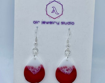 Indiana University football earrings