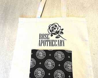 Rose Apothecary tote bag