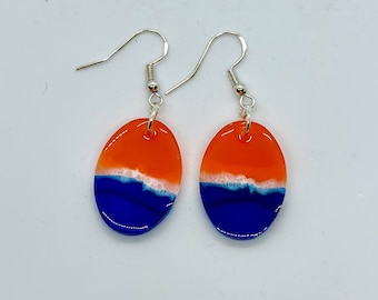 Chicago Bears earrings