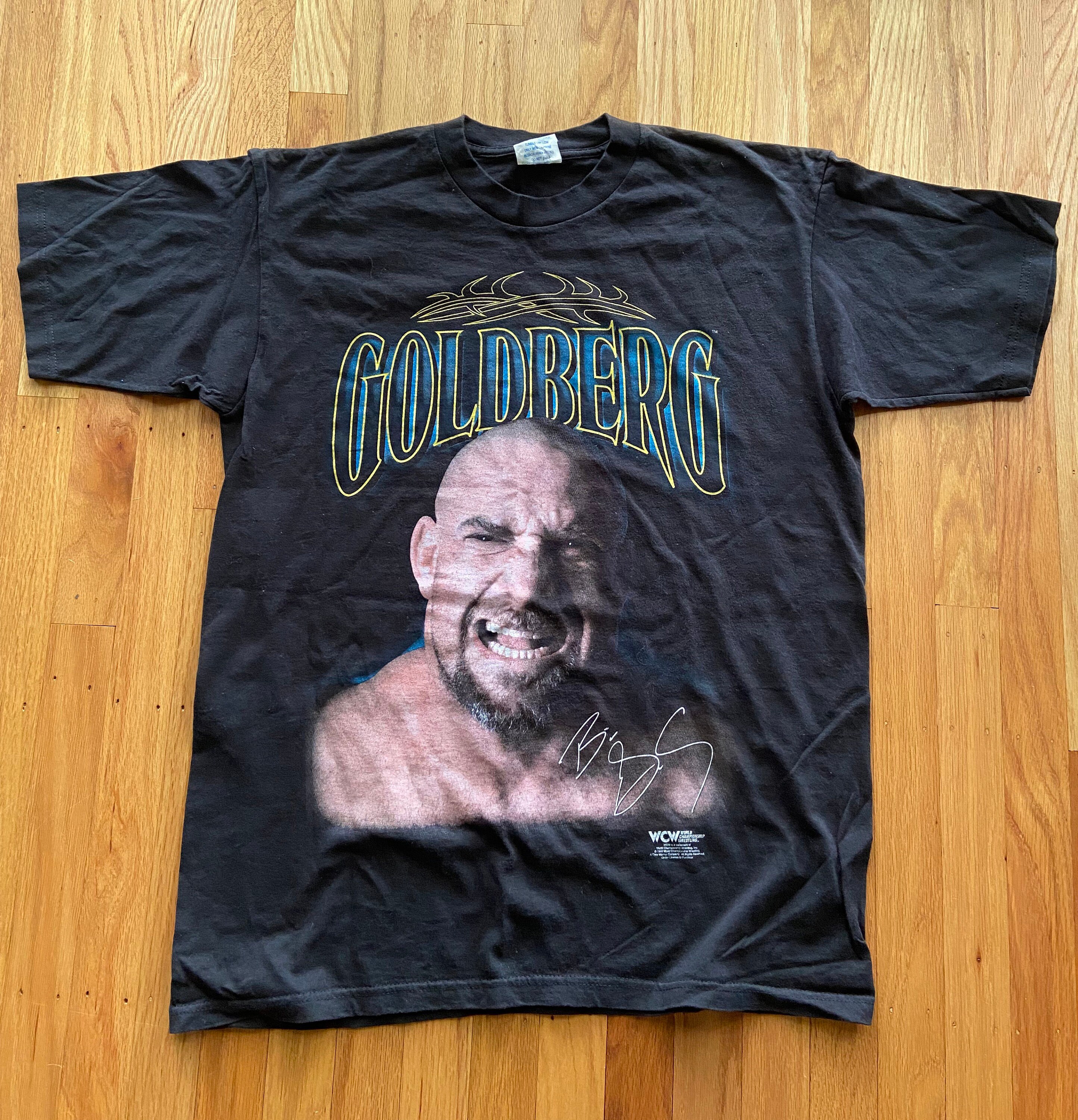 WCW GOLDBERG Vintage Tee | Etsy Ireland