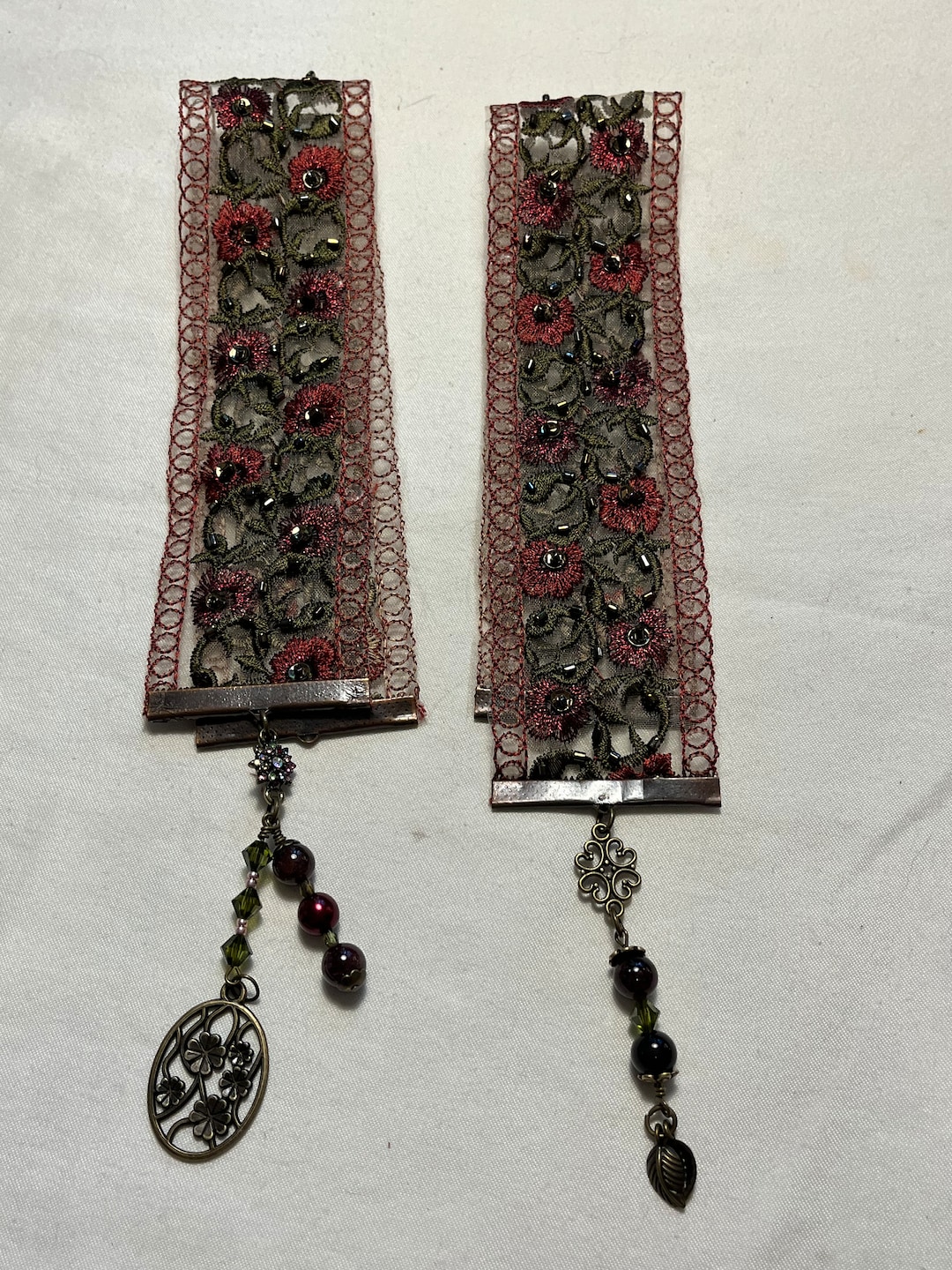 Handmade Beaded Bookmark Etsy